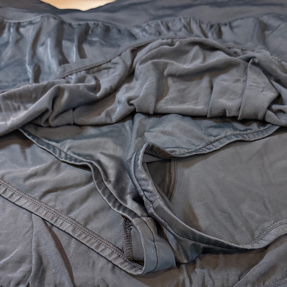 EUC Black Swim Skirt